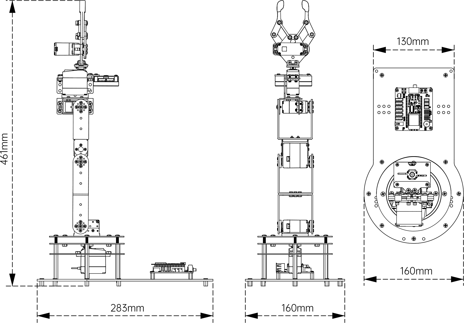 LeArm结构线稿