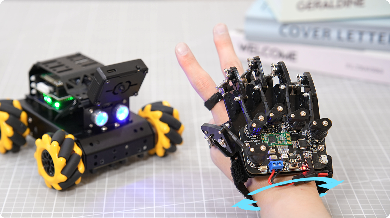 miniAuto体感手套控制