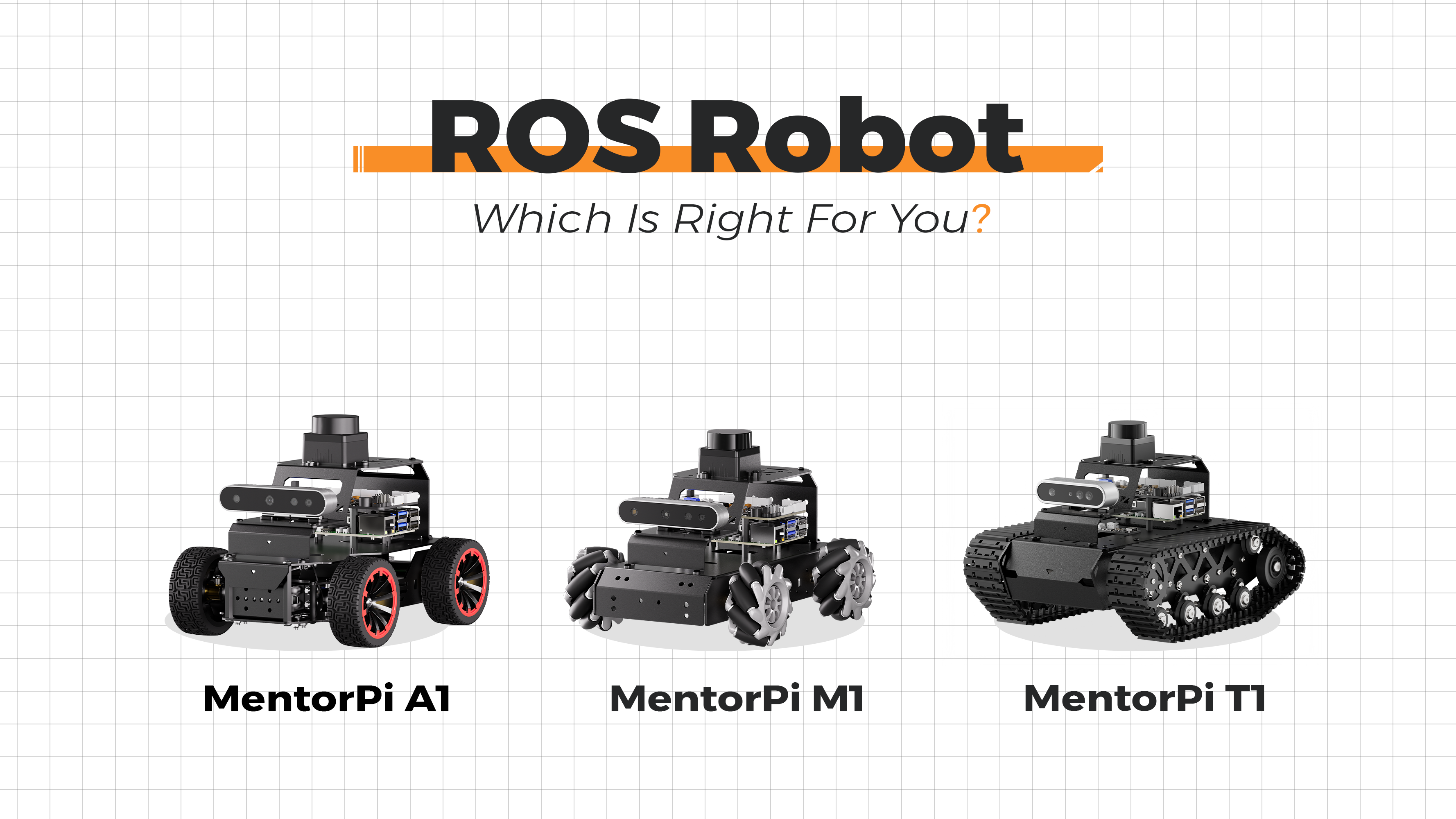 MentorPi product selection guide