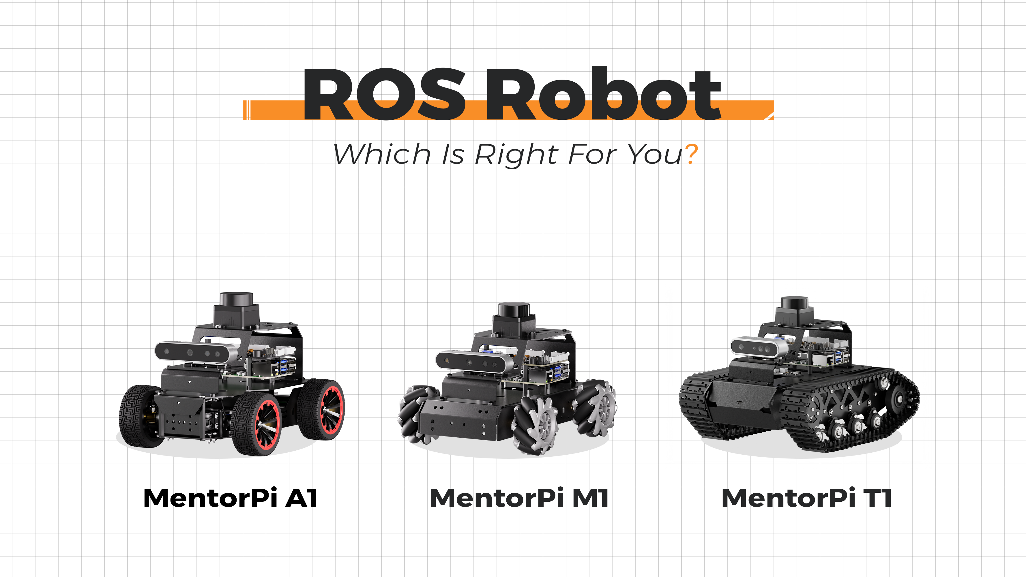 MentorPi product selection guide
